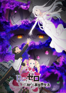 Обложка от аниме Re: Zero – жизнь с нуля в другом мире