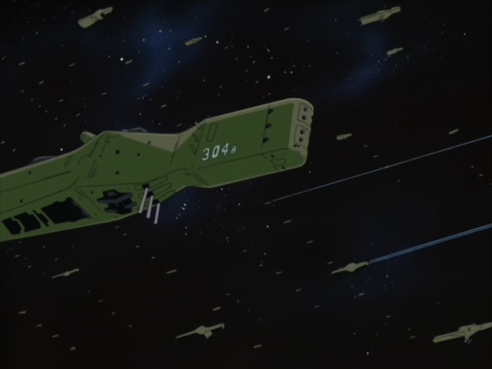 кадры от Легенда о героях Галактики OVA-3, N-7