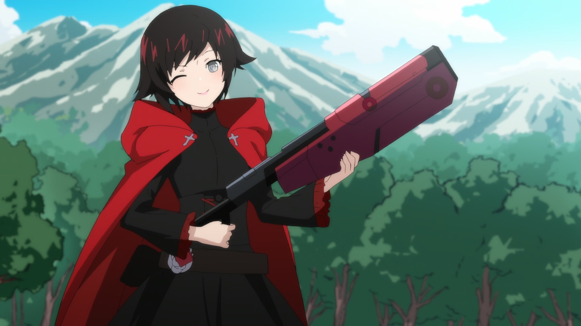 кадры от RWBY Ледяная империя, N-6